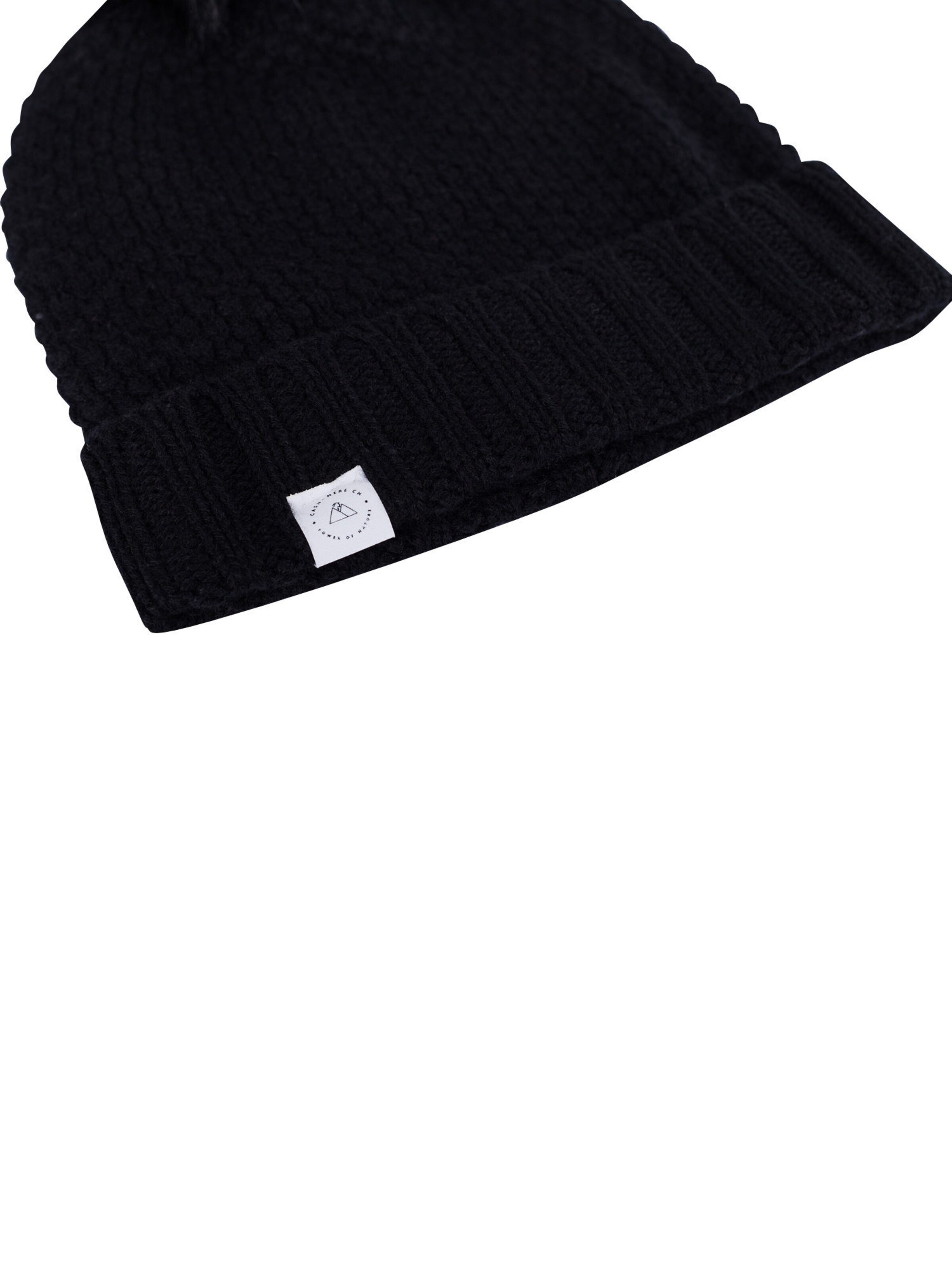 CASH-MERE.CH Hue i sort