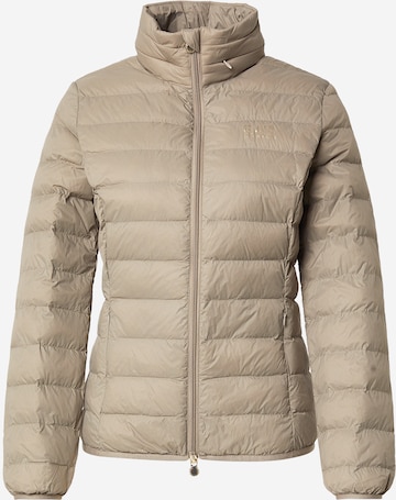 Veste mi-saison EA7 Emporio Armani en beige : devant