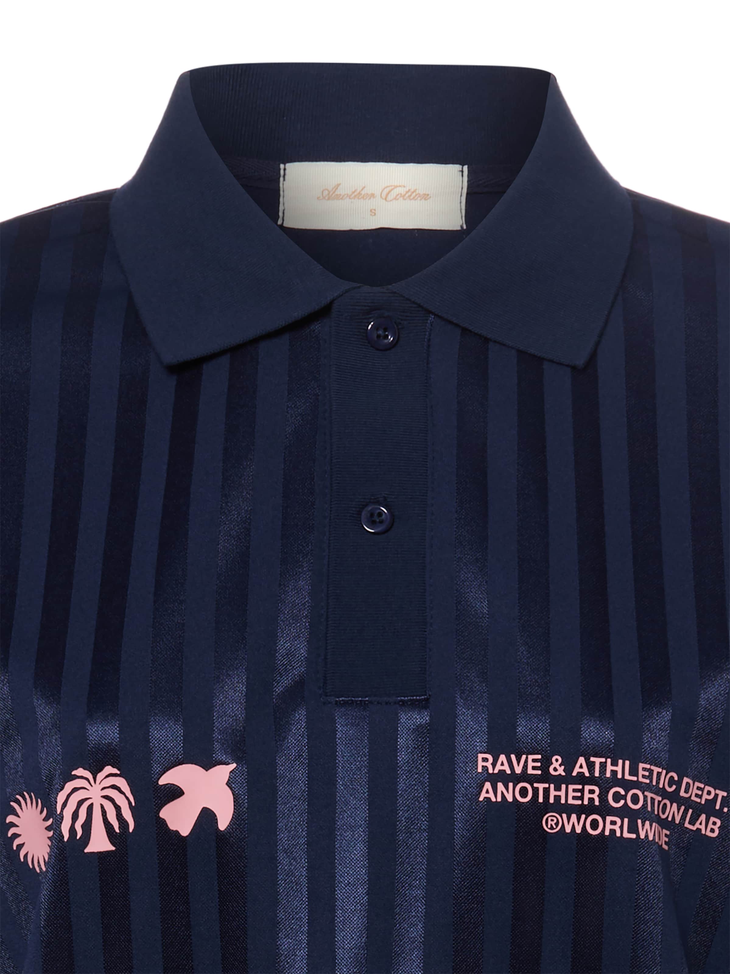 Another Cotton Lab Poloshirt 'Rave & Athletic Socc' in Blau
