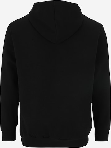 Jack & Jones Plus Sweatshirt 'STEEL' in Black