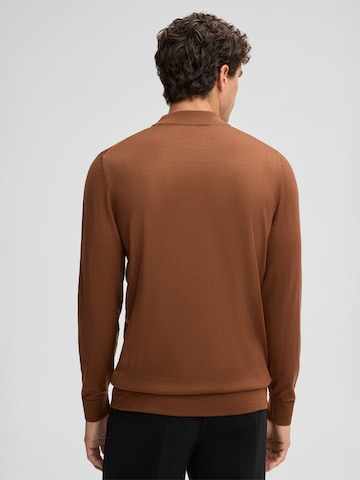 STRELLSON Sweater 'Marek' in Brown