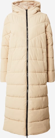 Manteau d’hiver 'DALCON' Noisy may en beige : devant