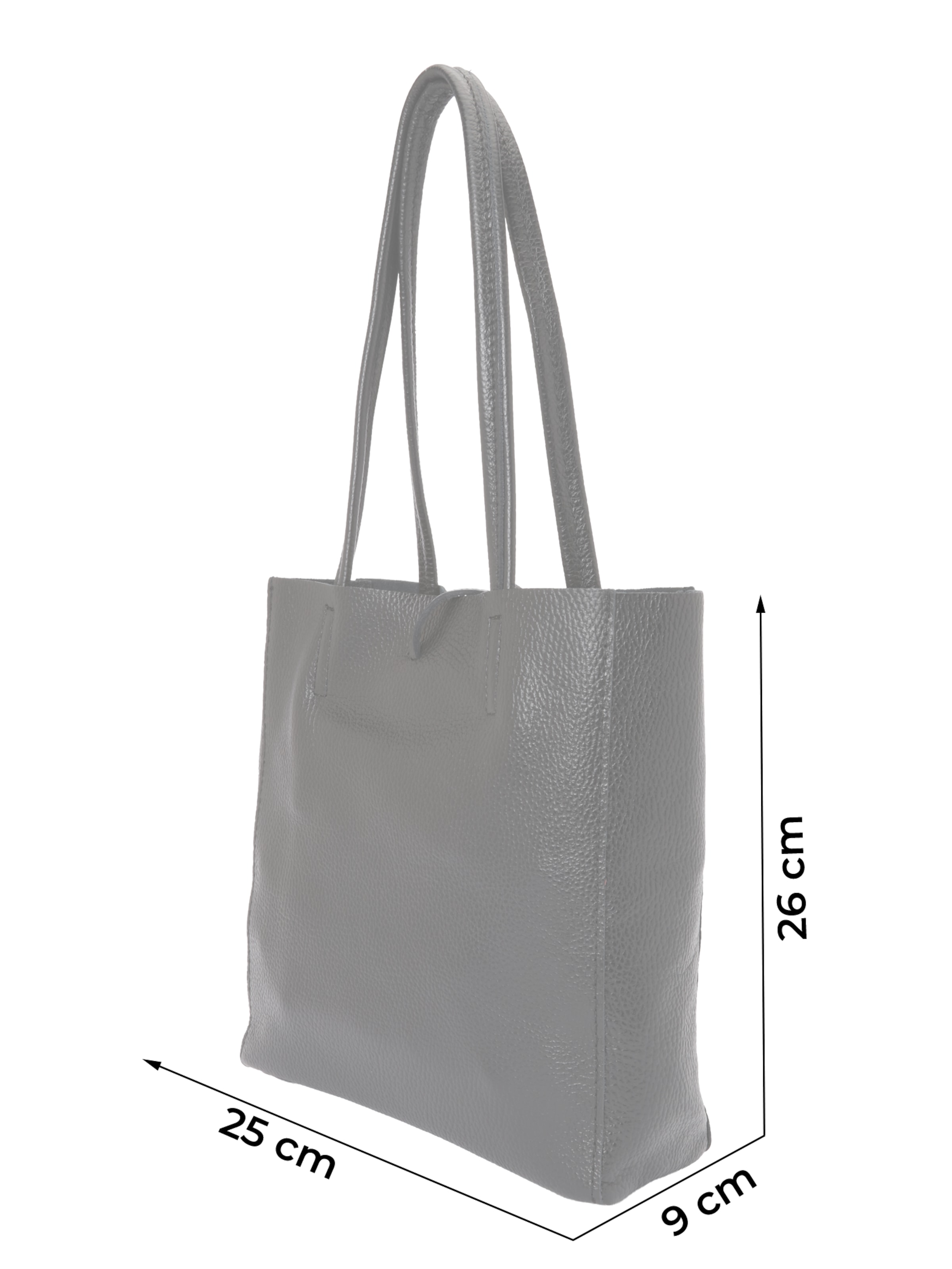 Zwillingsherz Shopper - Čierna