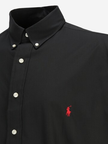 Polo Ralph Lauren Big & Tall Regular Fit Hemd in Schwarz