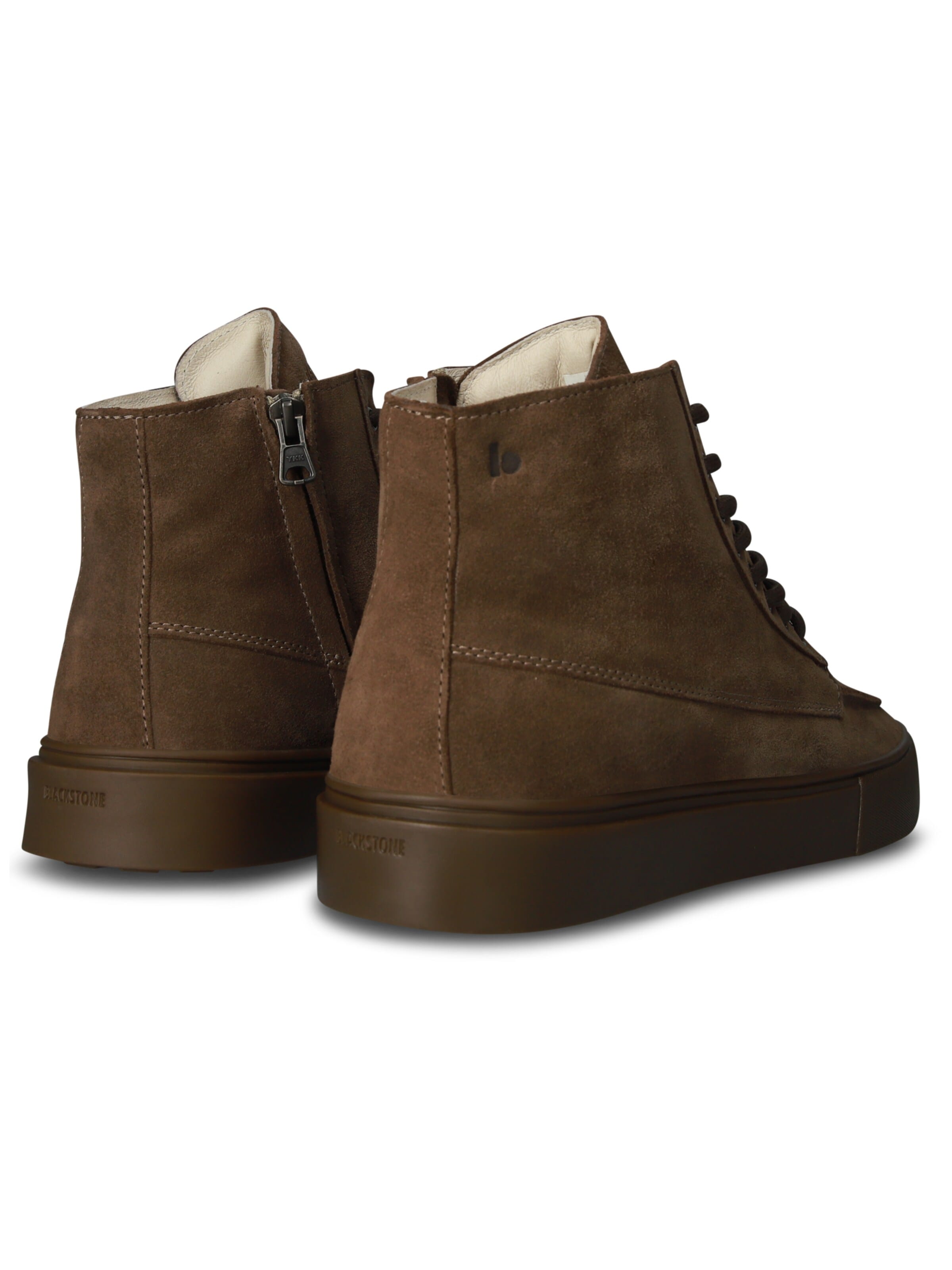 BLACKSTONE - Zapatillas deportivas altas 'RUBY EERO - ZIPPER' en marrón
