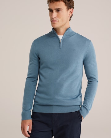 WE Fashion Pullover i blå: forside