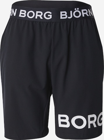 regular Pantaloni sportivi di BJÖRN BORG in nero: frontale