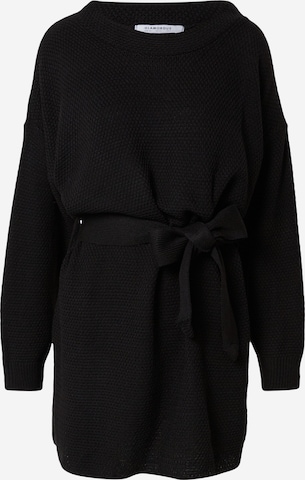 Robes en maille GLAMOROUS en noir : devant