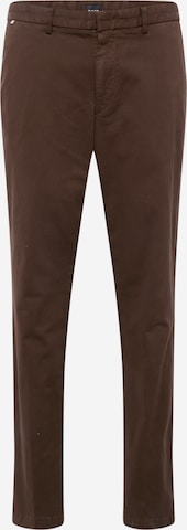 BOSS - Pantalón chino 'Kaito 1' en marrón: frente