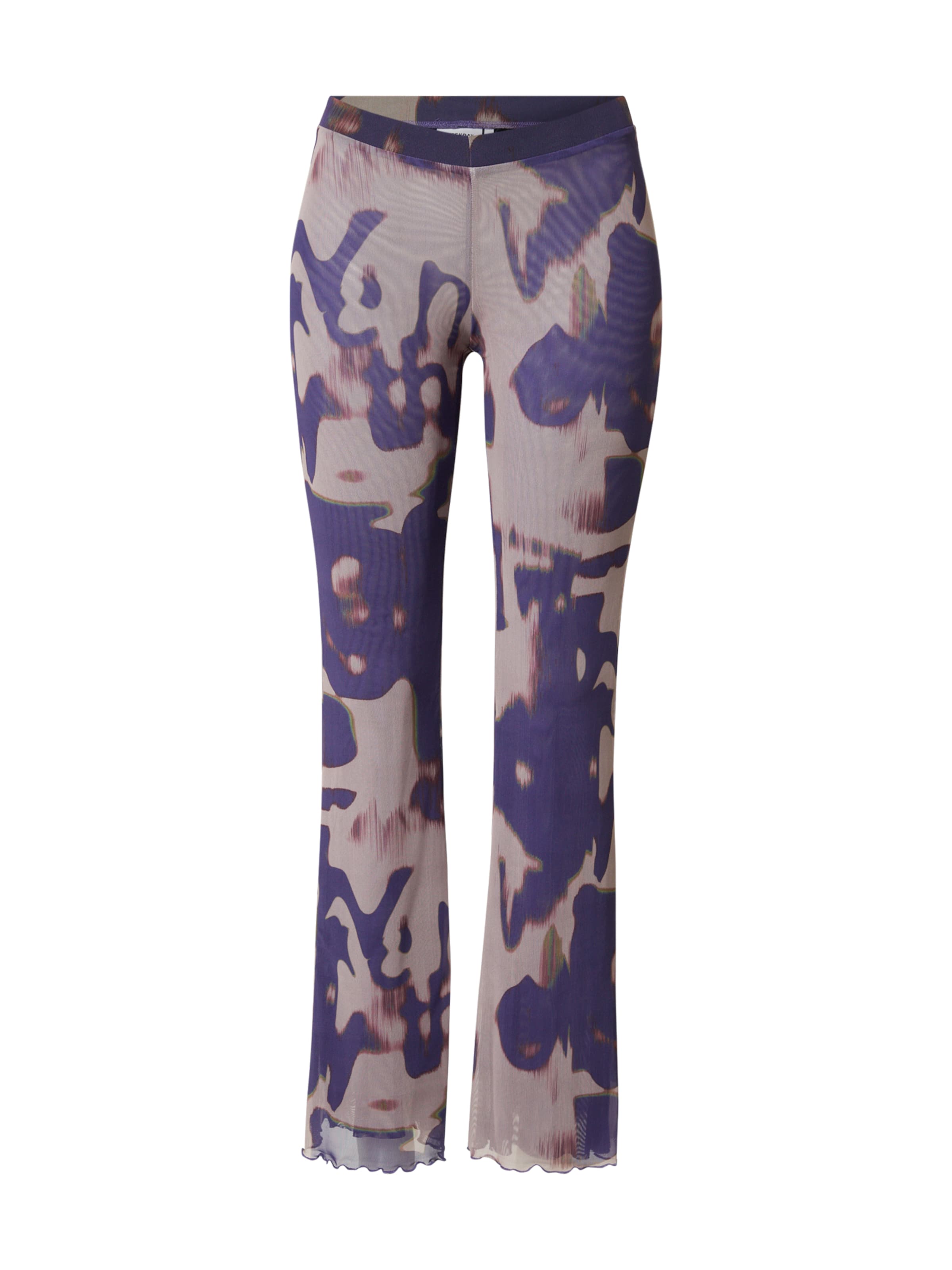 Bootcut Pantaloni 'Cecile' di WEEKDAY in lilla: frontale