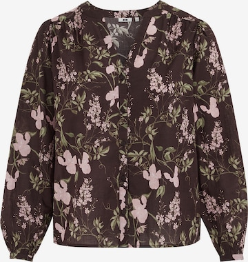 WE Fashion Pusero värissä ruskea: etupuoli