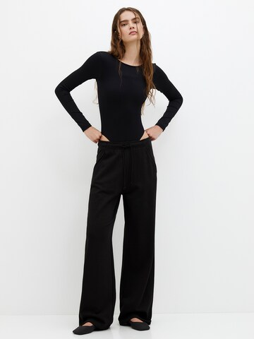 Pull&Bear Shirt bodysuit in Black