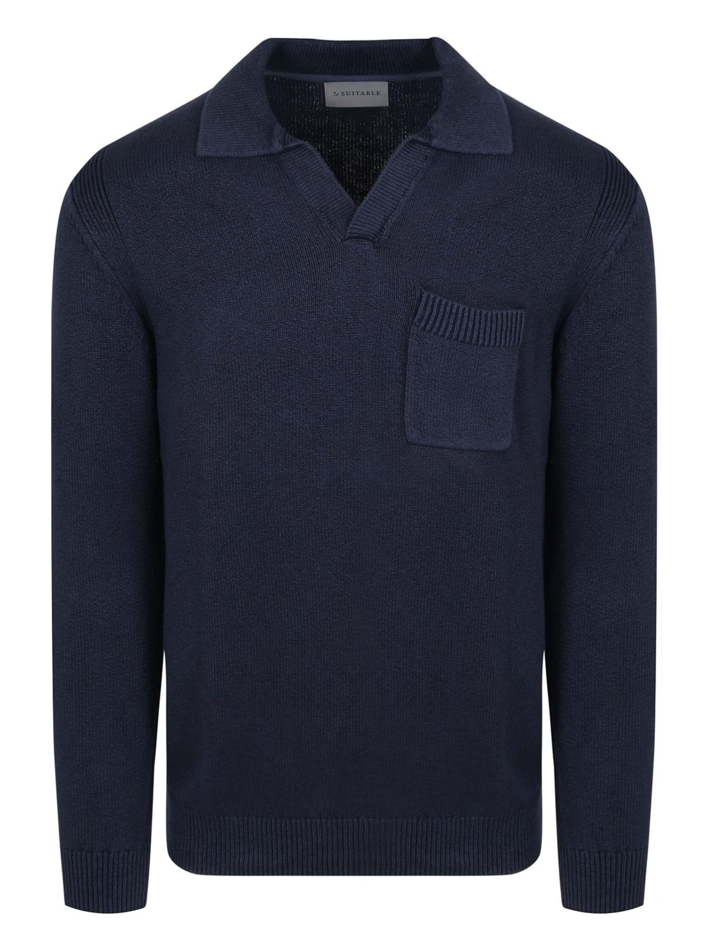 Suitable Shirt in Blauw: voorkant