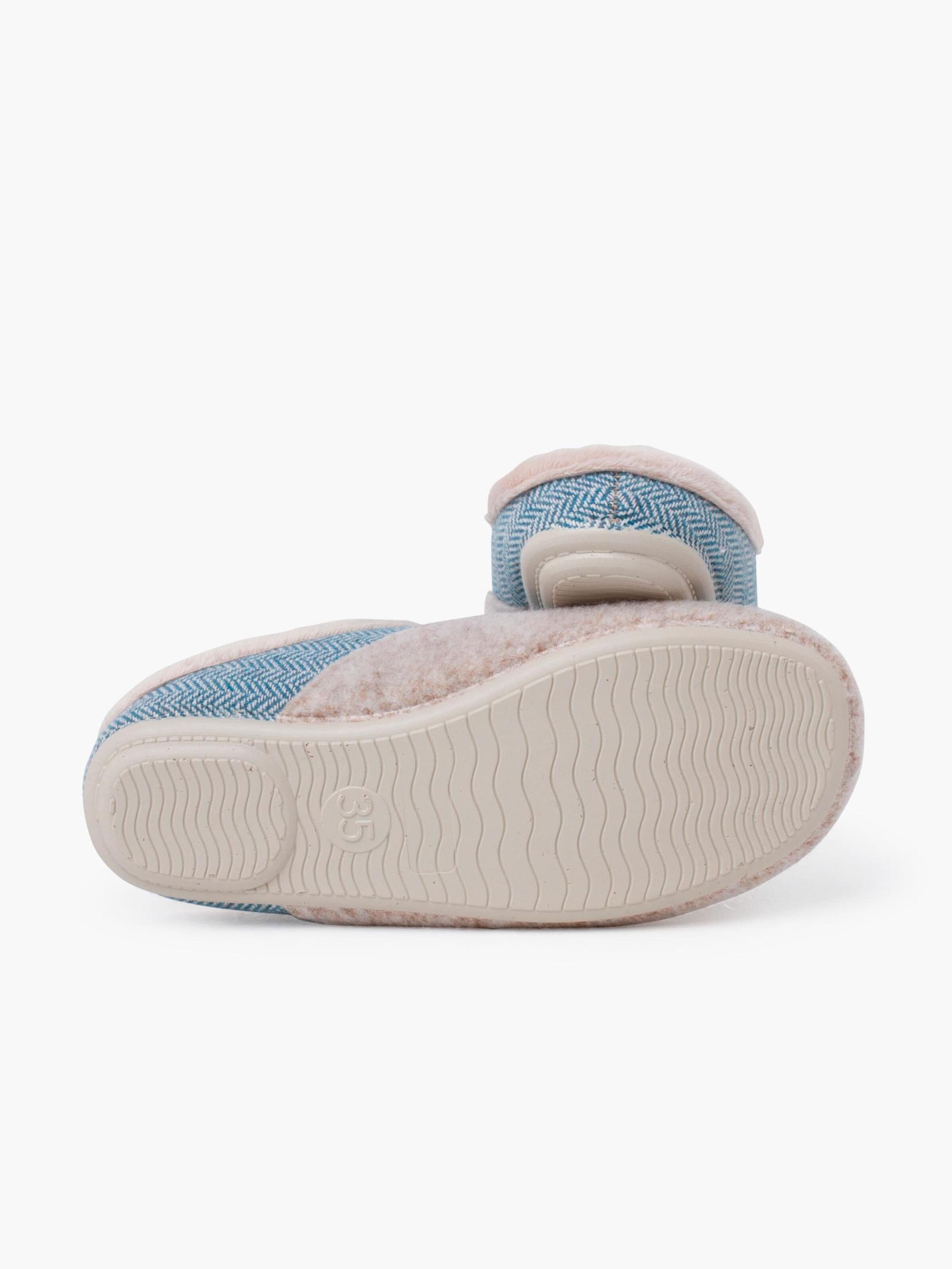 Pantoufle Pisamonas en bleu