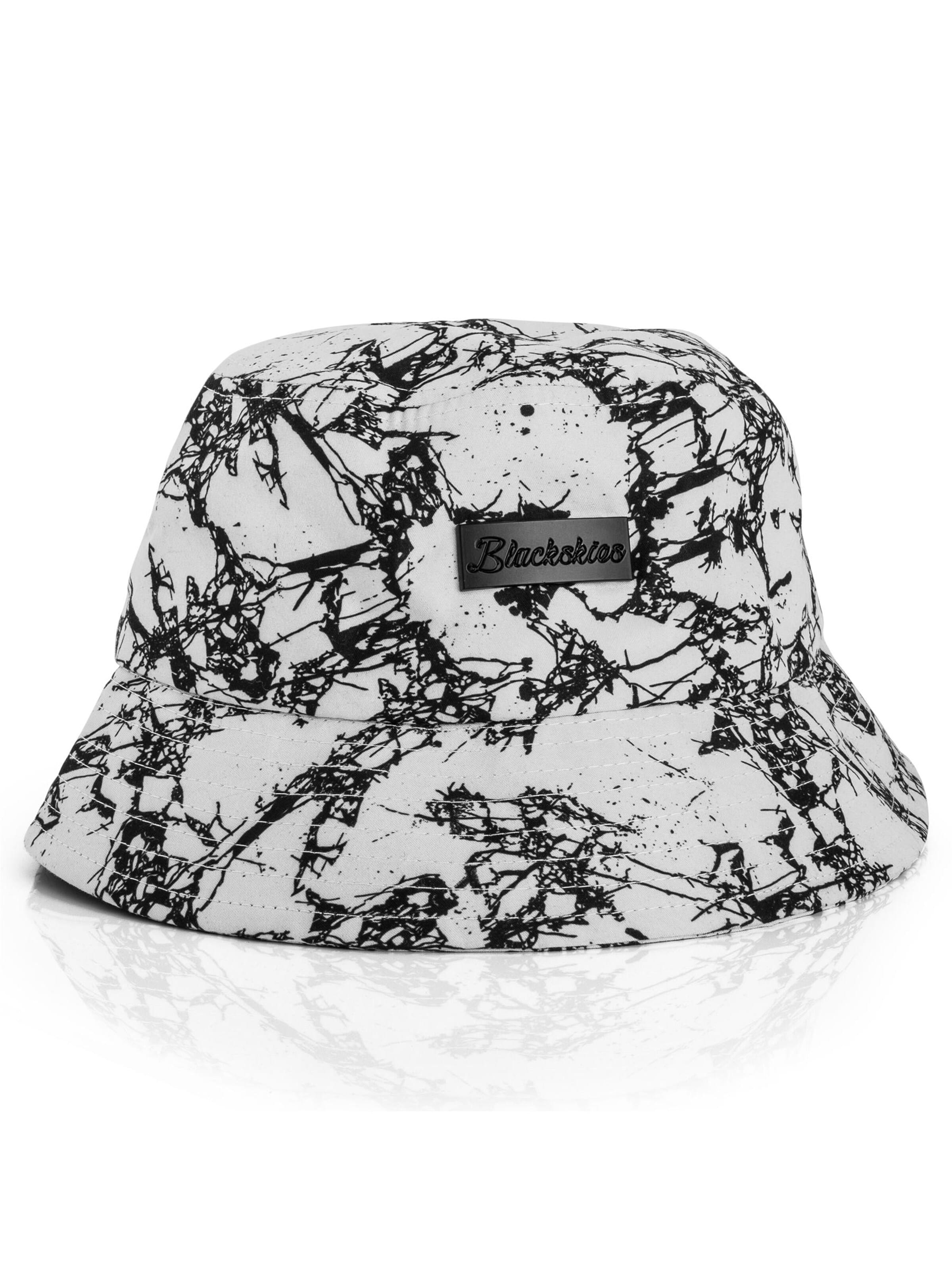 Blackskies Hat 'Tropical Flamingo Vol. II' in Black: front