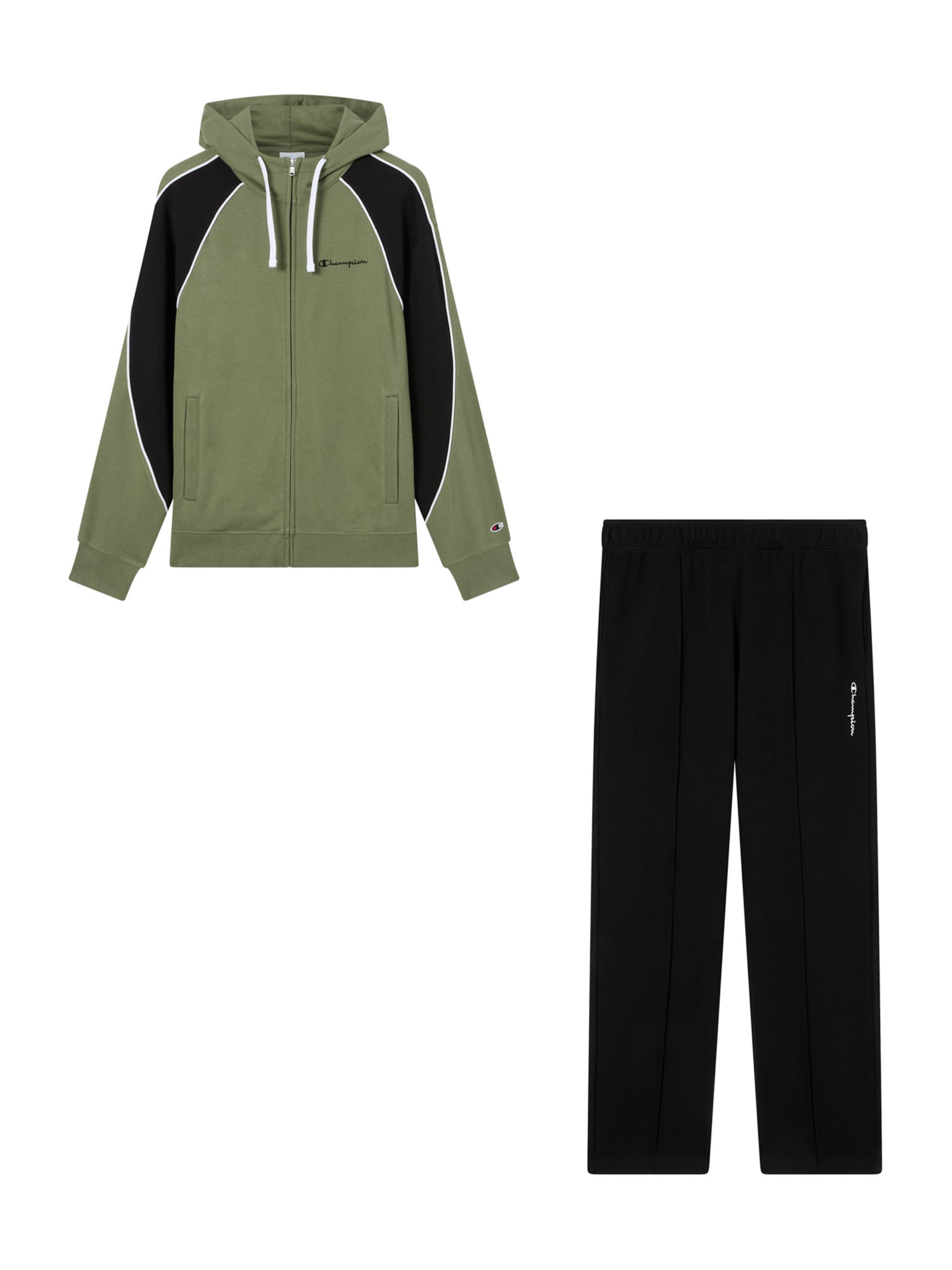 Survêtement Champion Authentic Athletic Apparel en vert : devant