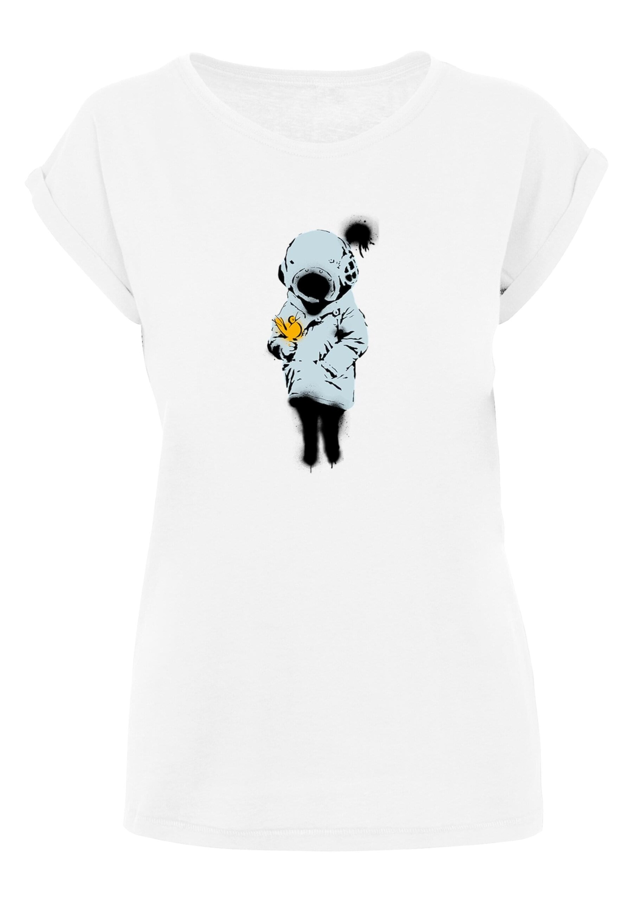 Merchcode Shirt 'Deep Sea Diver' in White: front