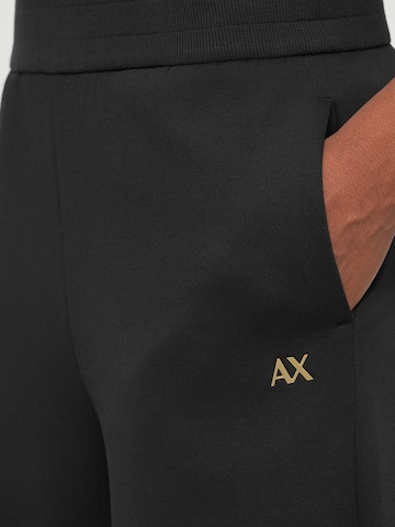 ARMANI EXCHANGE Loosefit Nadrág - fekete
