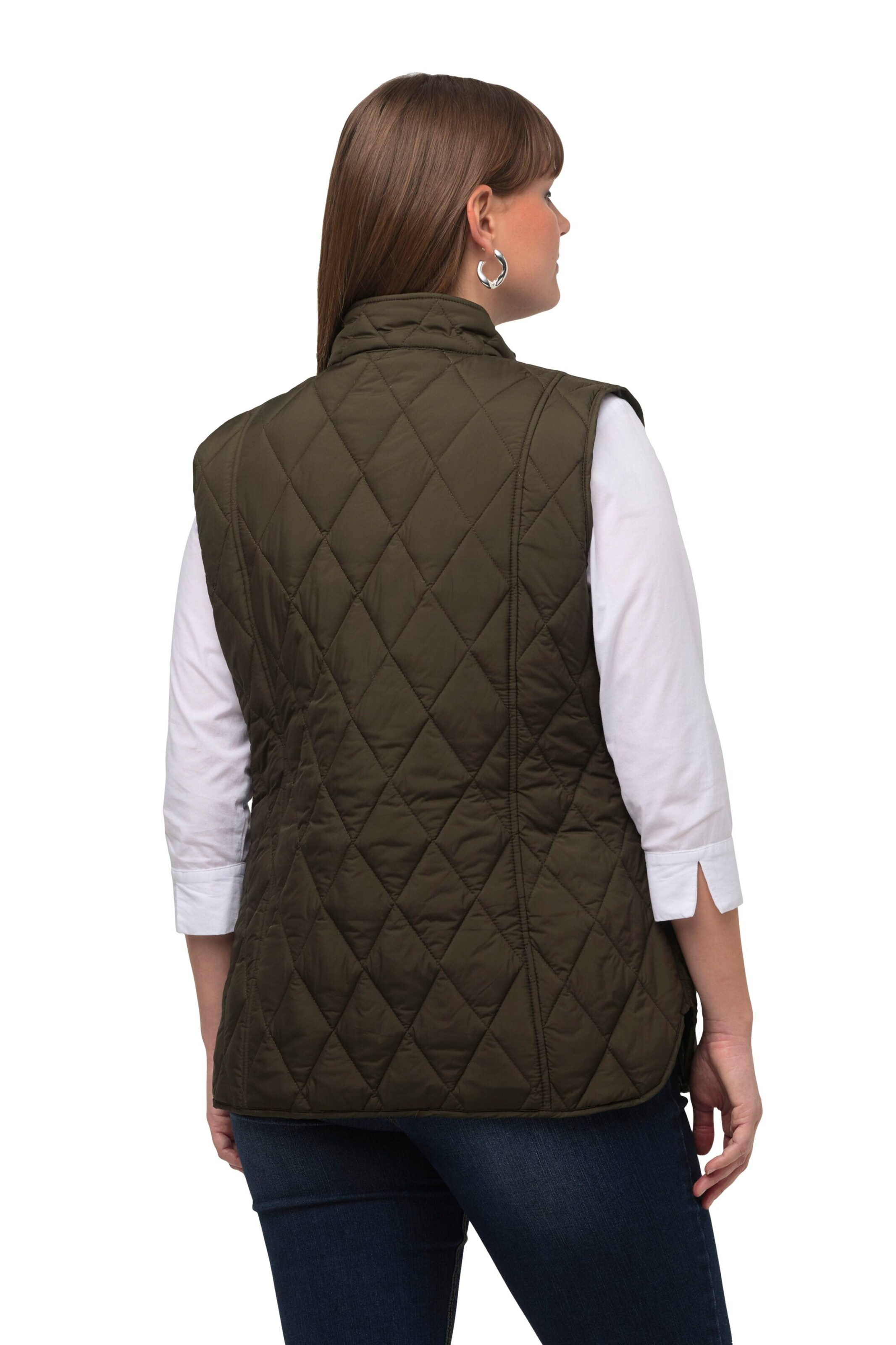 Ulla Popken Weste in Braun