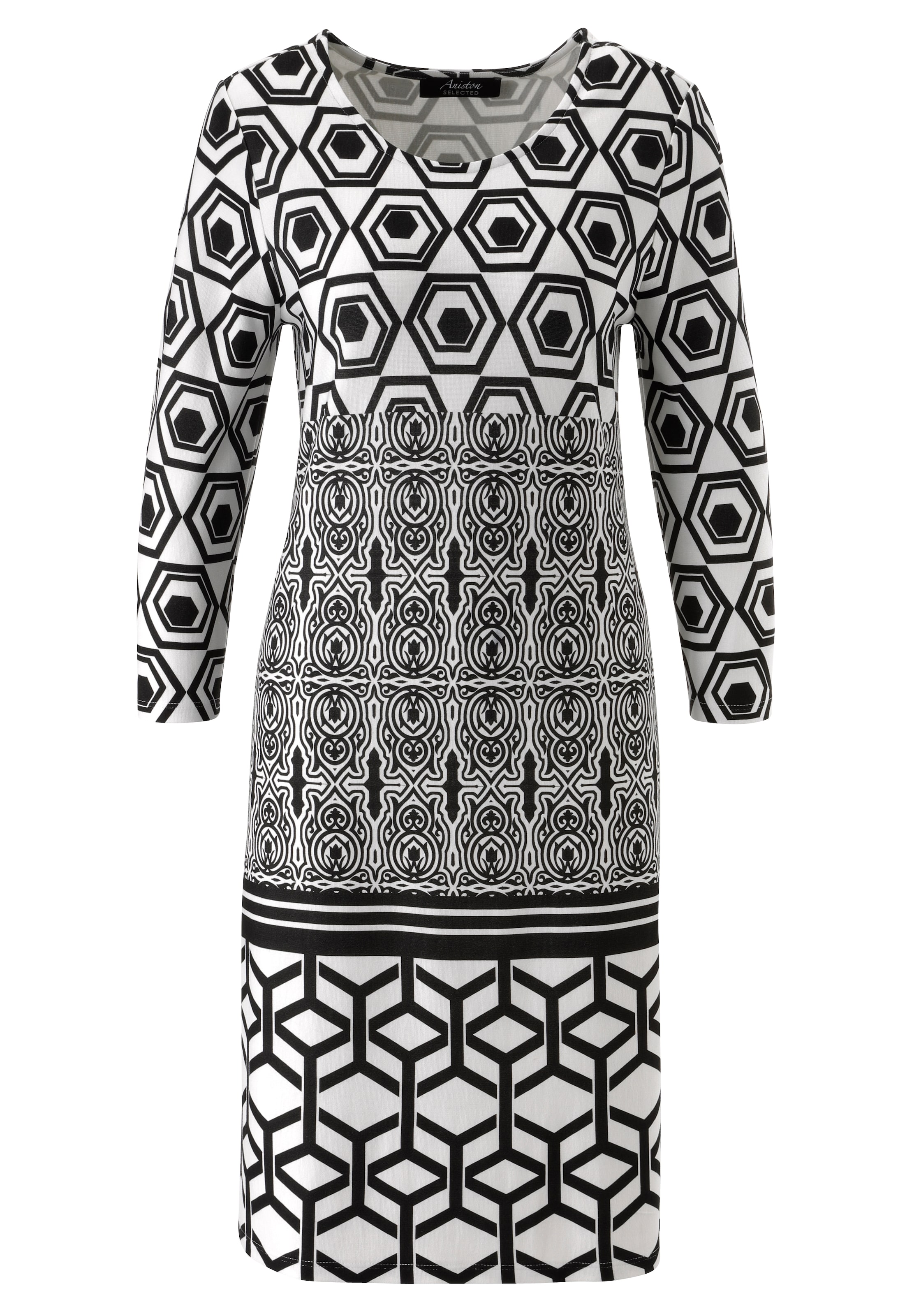 Aniston SELECTED Dress in Black: front