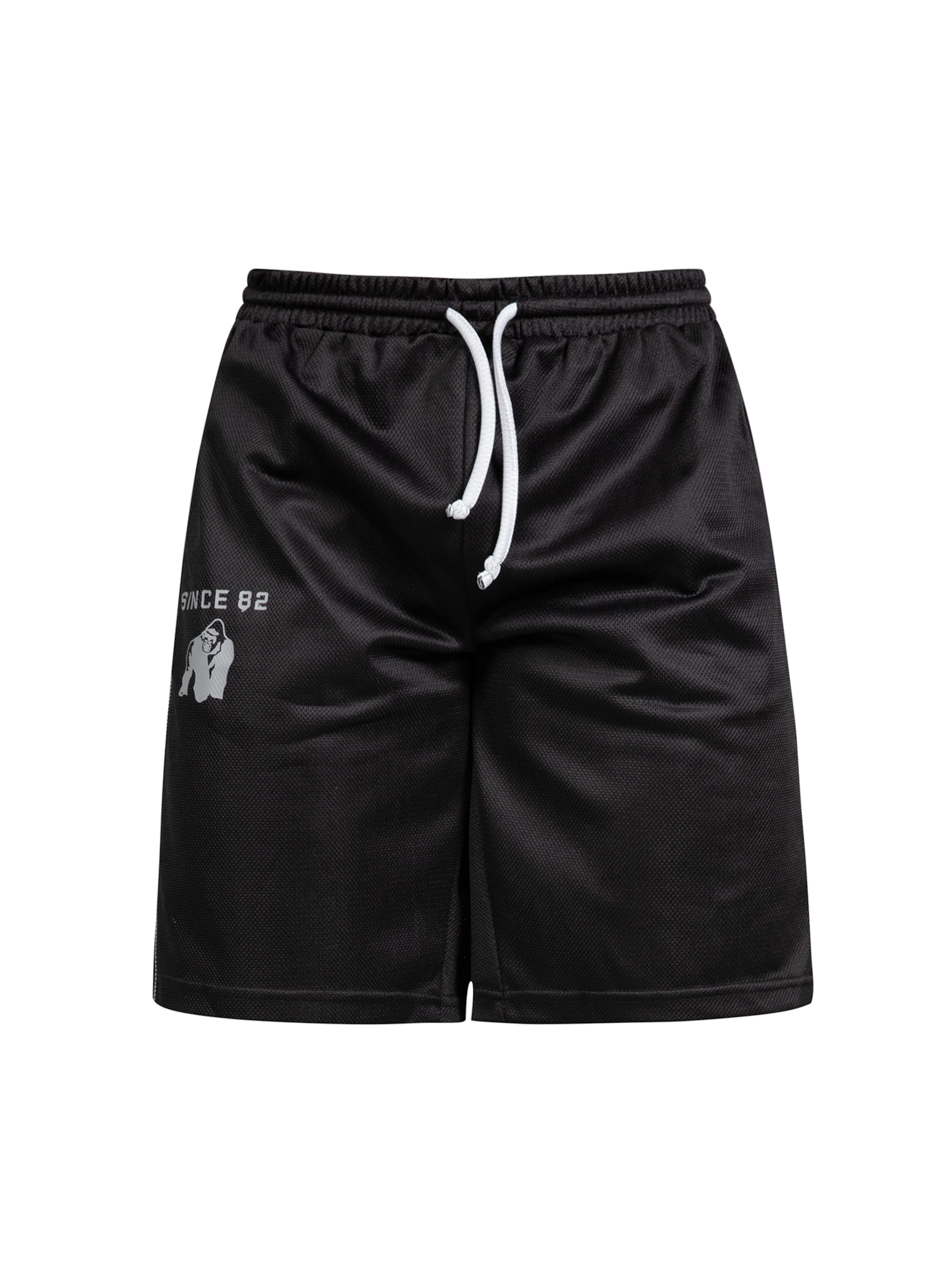 Gorilla Wear Regular Functionele broek in Zwart: voorkant