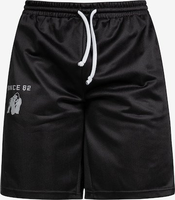 Gorilla Wear Functionele broek in Zwart: voorkant