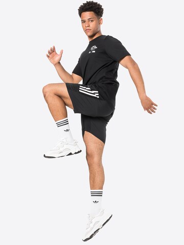 ADIDAS SPORTSWEAR Regular Sportshorts in Schwarz