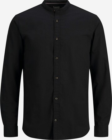 JACK & JONES Button Up Shirt 'Summer' in Black: front