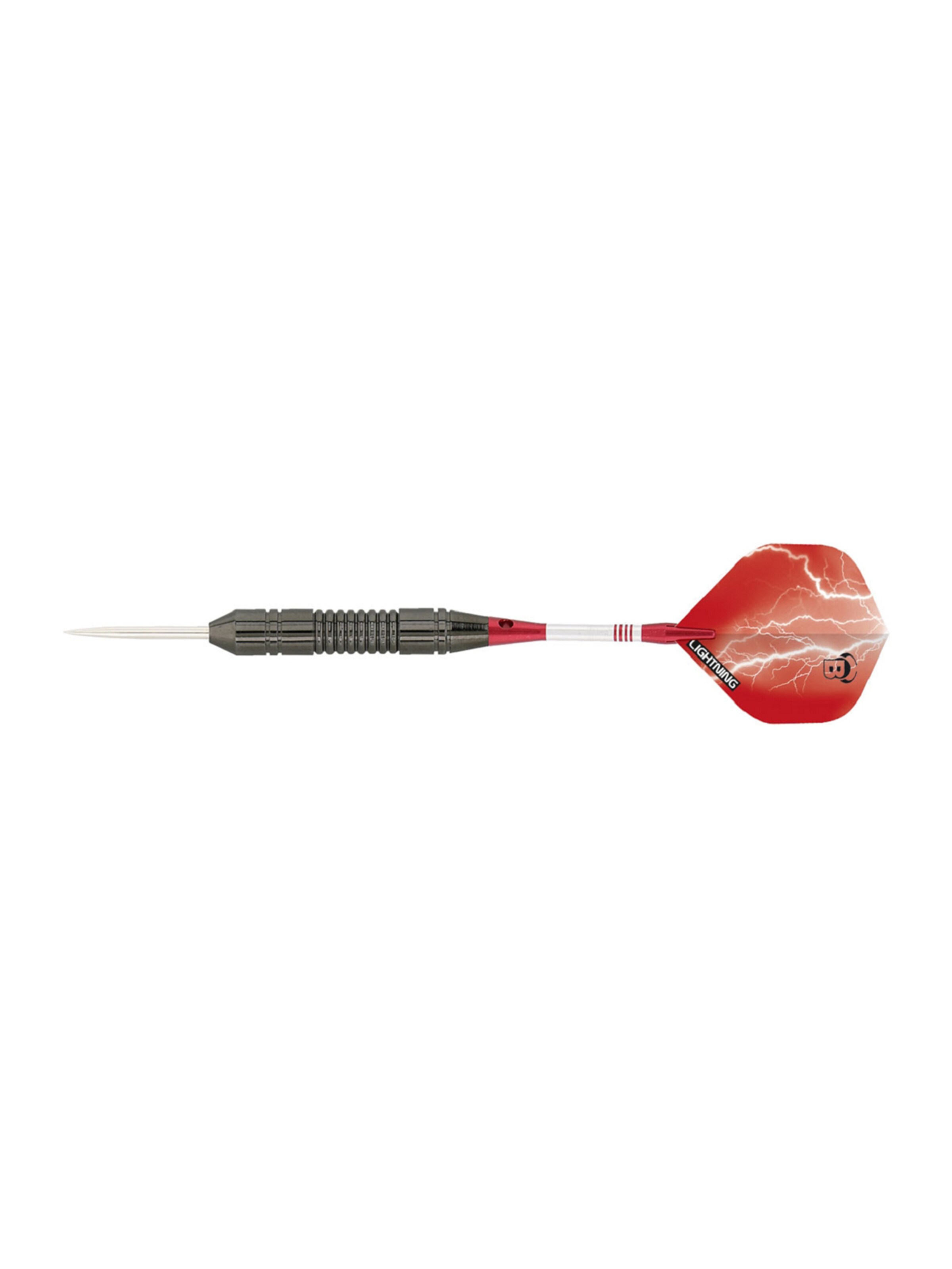 BULL'S Steeldarts ' Aero Brass Dartpfeile Darts-Set Anfänger ' in Rot: Vorderseite