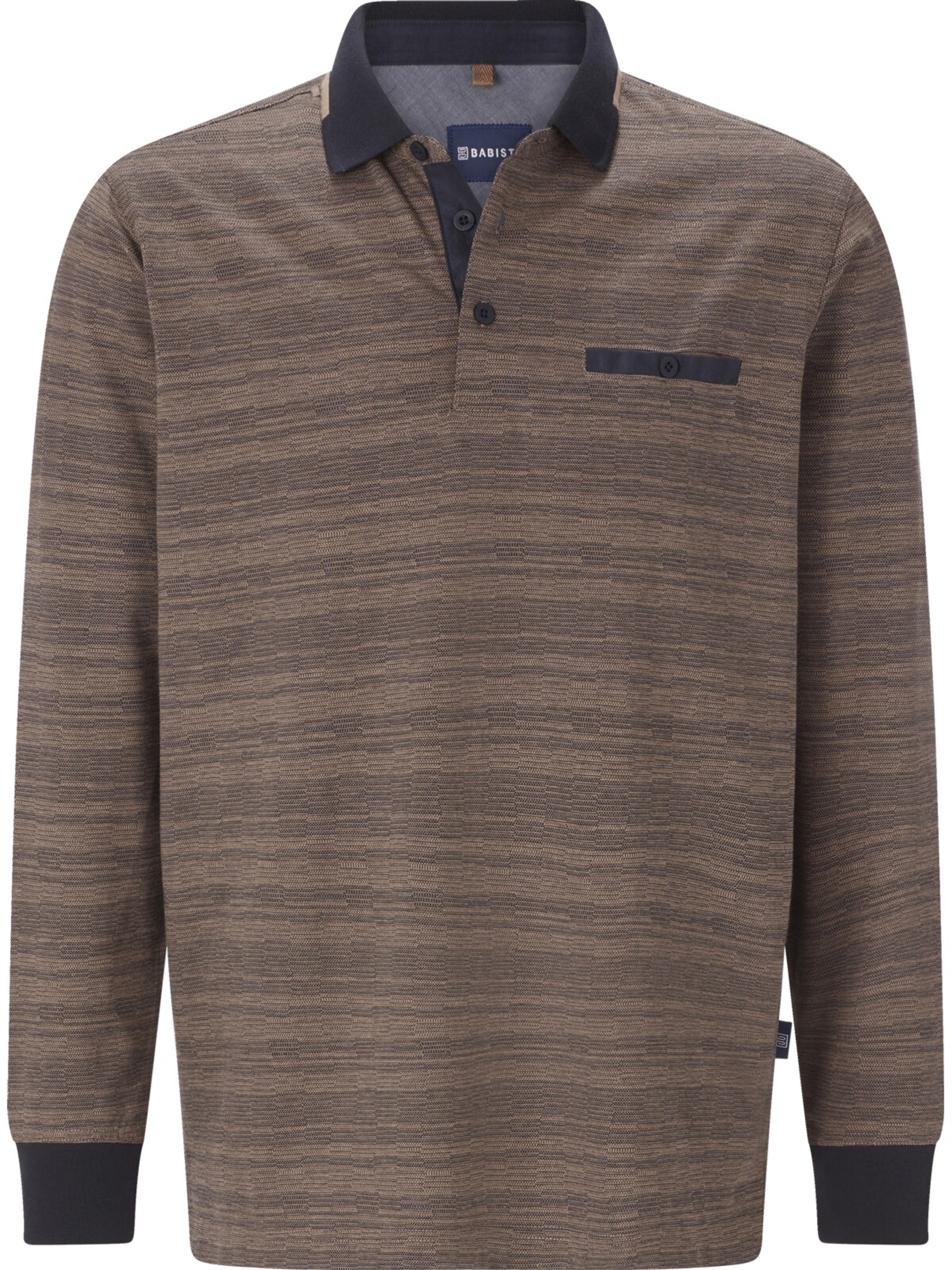 BABISTA Shirt 'Alrenti' in Light brown / Black, Item view