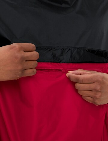 VAUDE Outdoor jacket 'Covero Poncho II' in Red