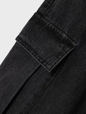 NAME IT Wide leg Jeans in Zwart