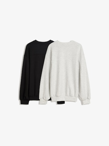Bershka Mikina - Sivá