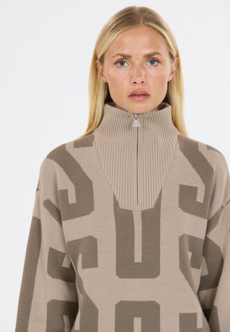 SOS Sports sweater 'Verbier' in Beige