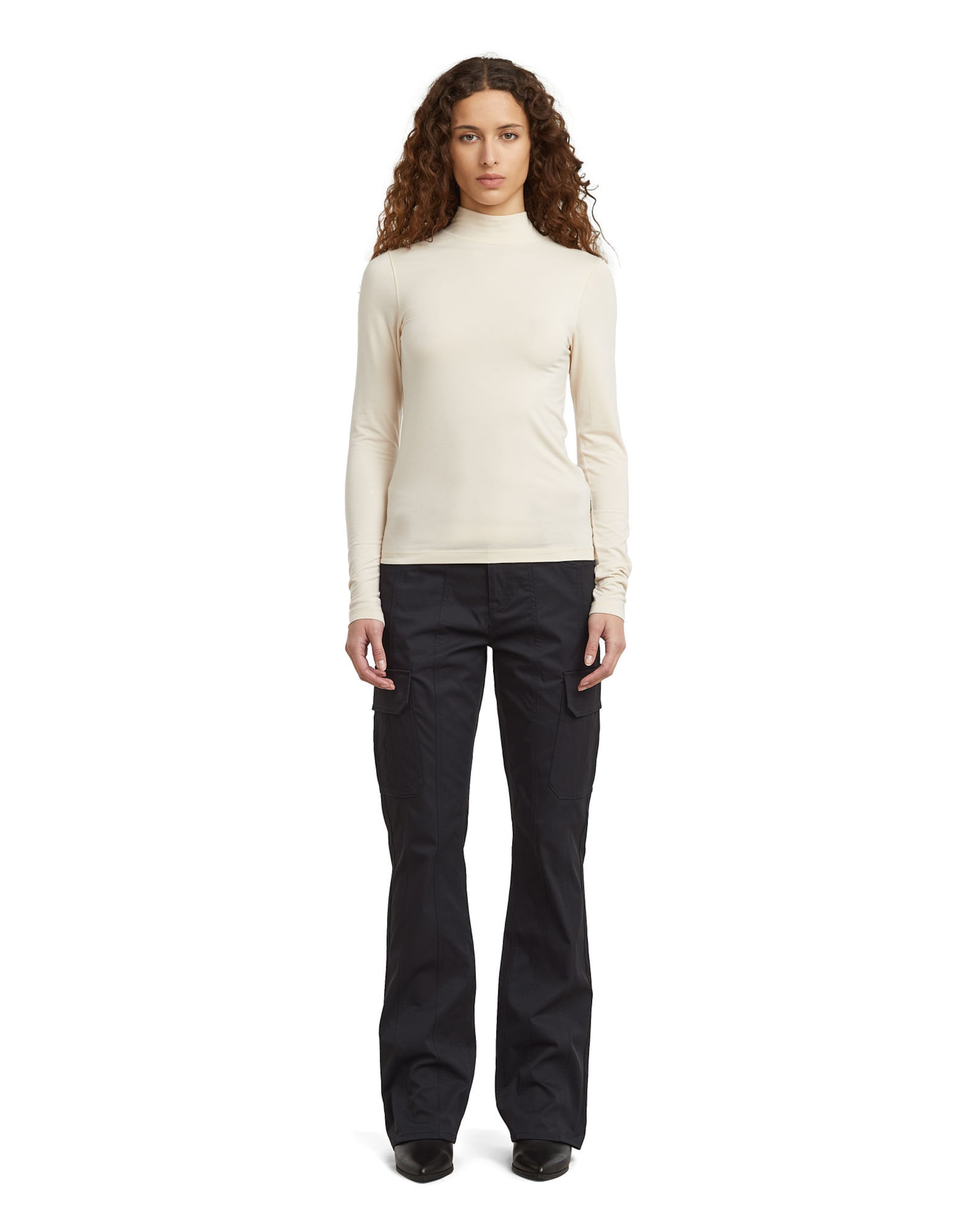 G-STAR Bootcut Cargobroek 'Holiday Bootcut' in Zwart