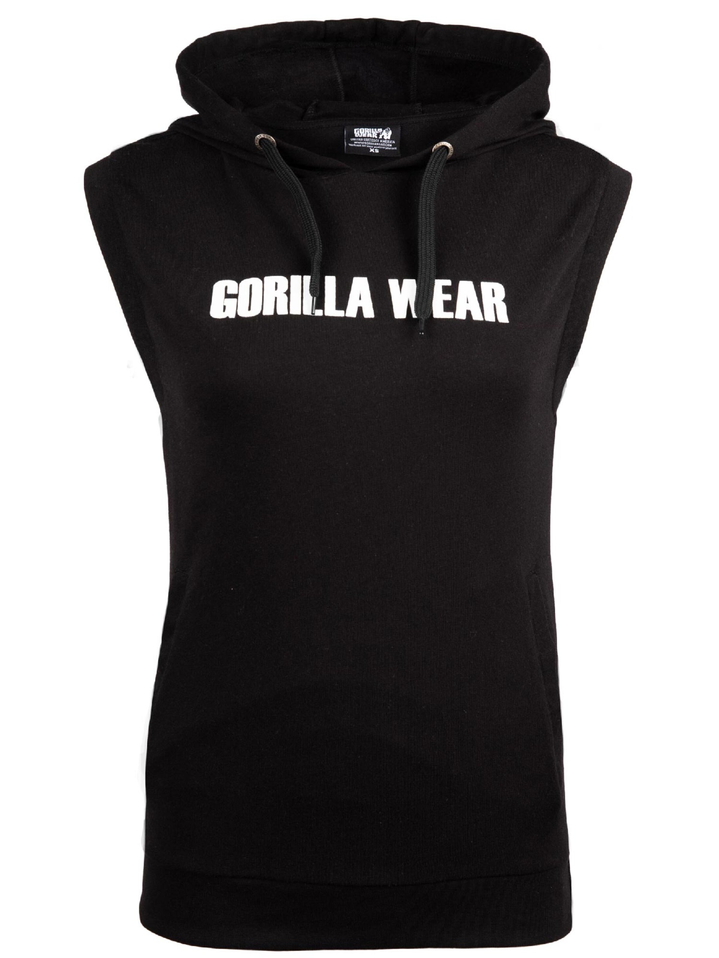 Felpa 'Virginia' di Gorilla Wear in bianco: frontale