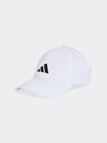 ADIDAS SPORTSWEAR Sports cap in White: front