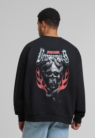 MT Upscale Sweatshirt 'Only Members' in Schwarz: Vorderseite
