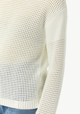 Pull-over comma casual identity en blanc