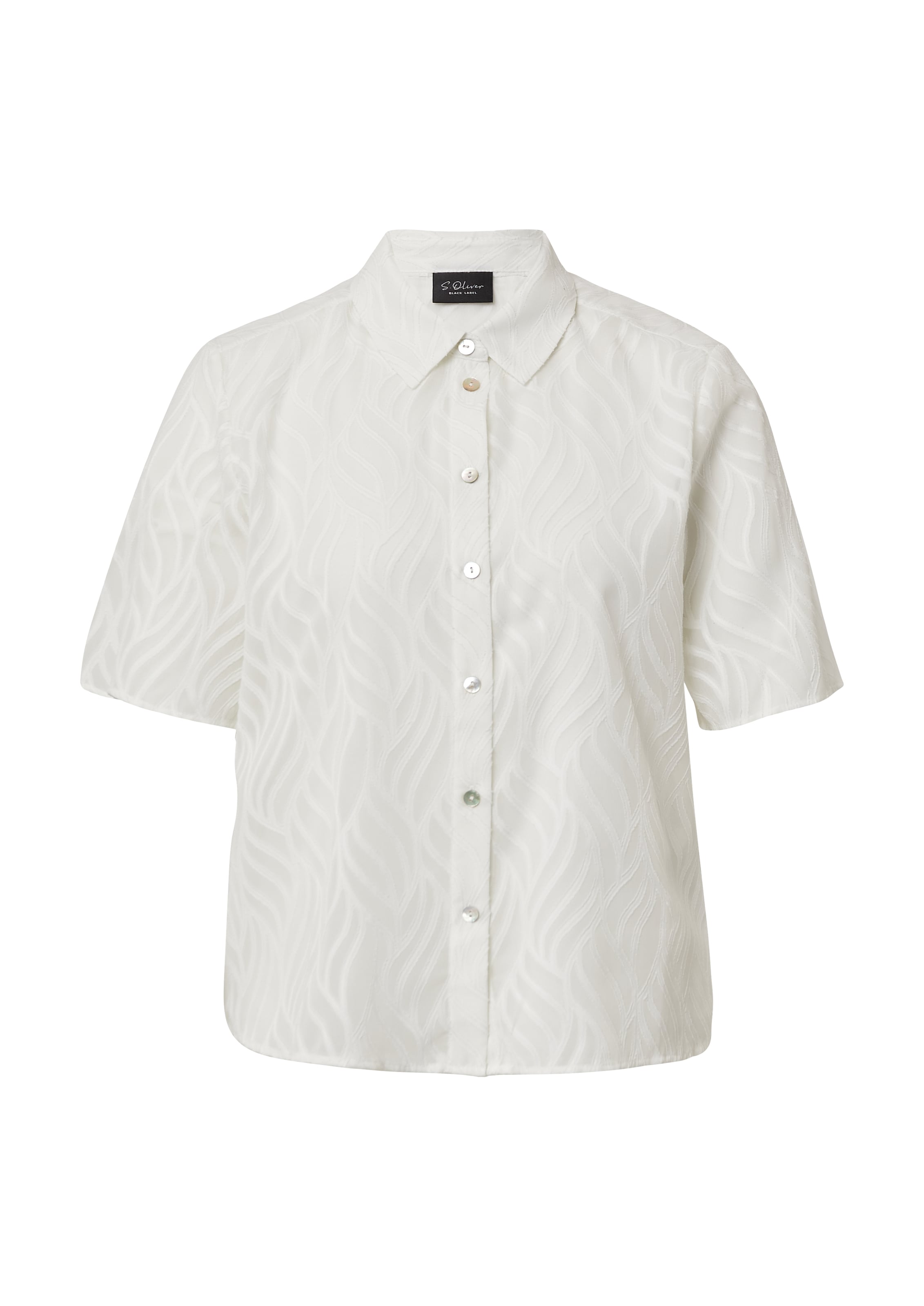 s.Oliver BLACK LABEL Blouse in Beige: voorkant