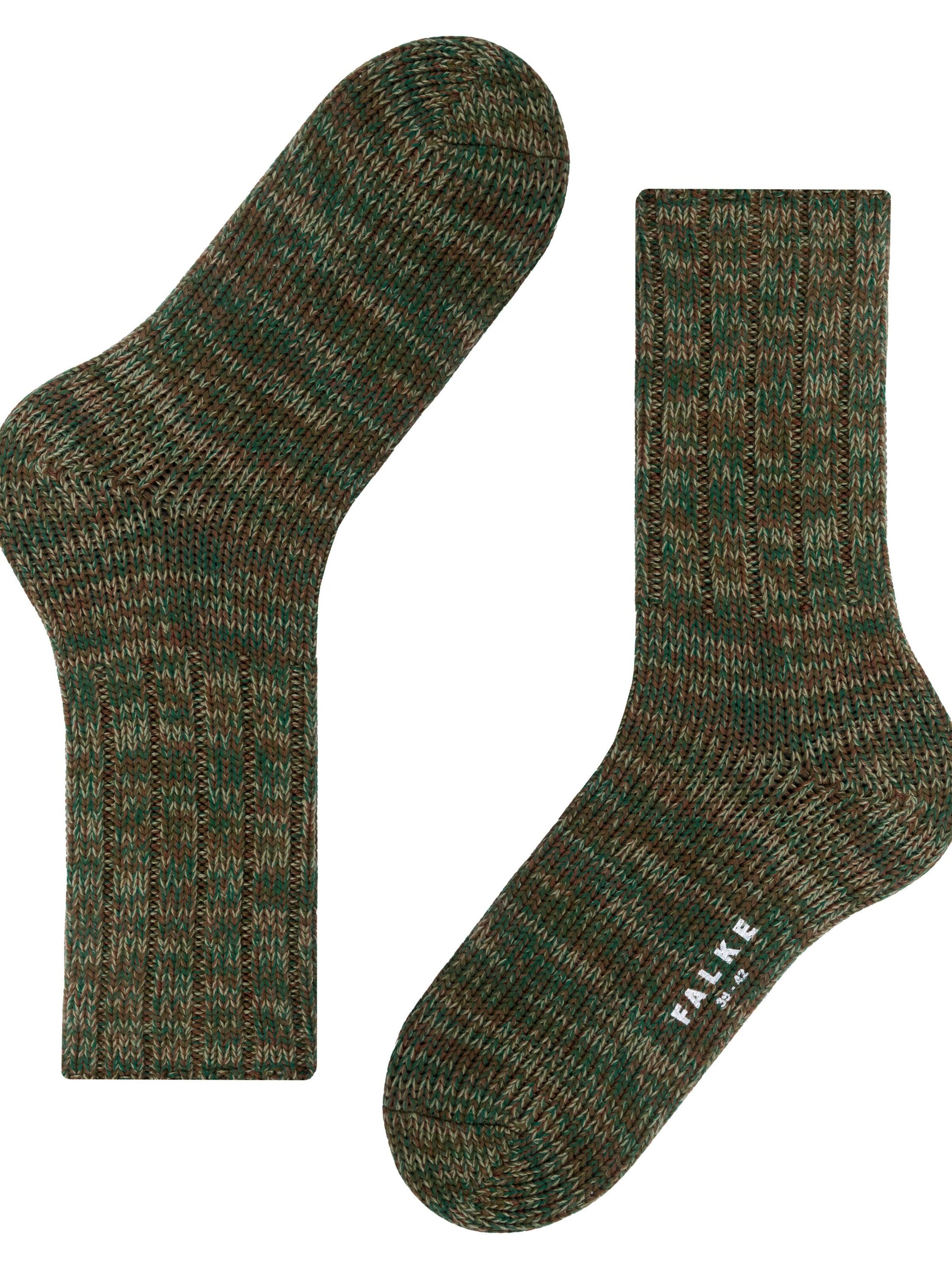 FALKE Socks 'Brooklyn' in Brown