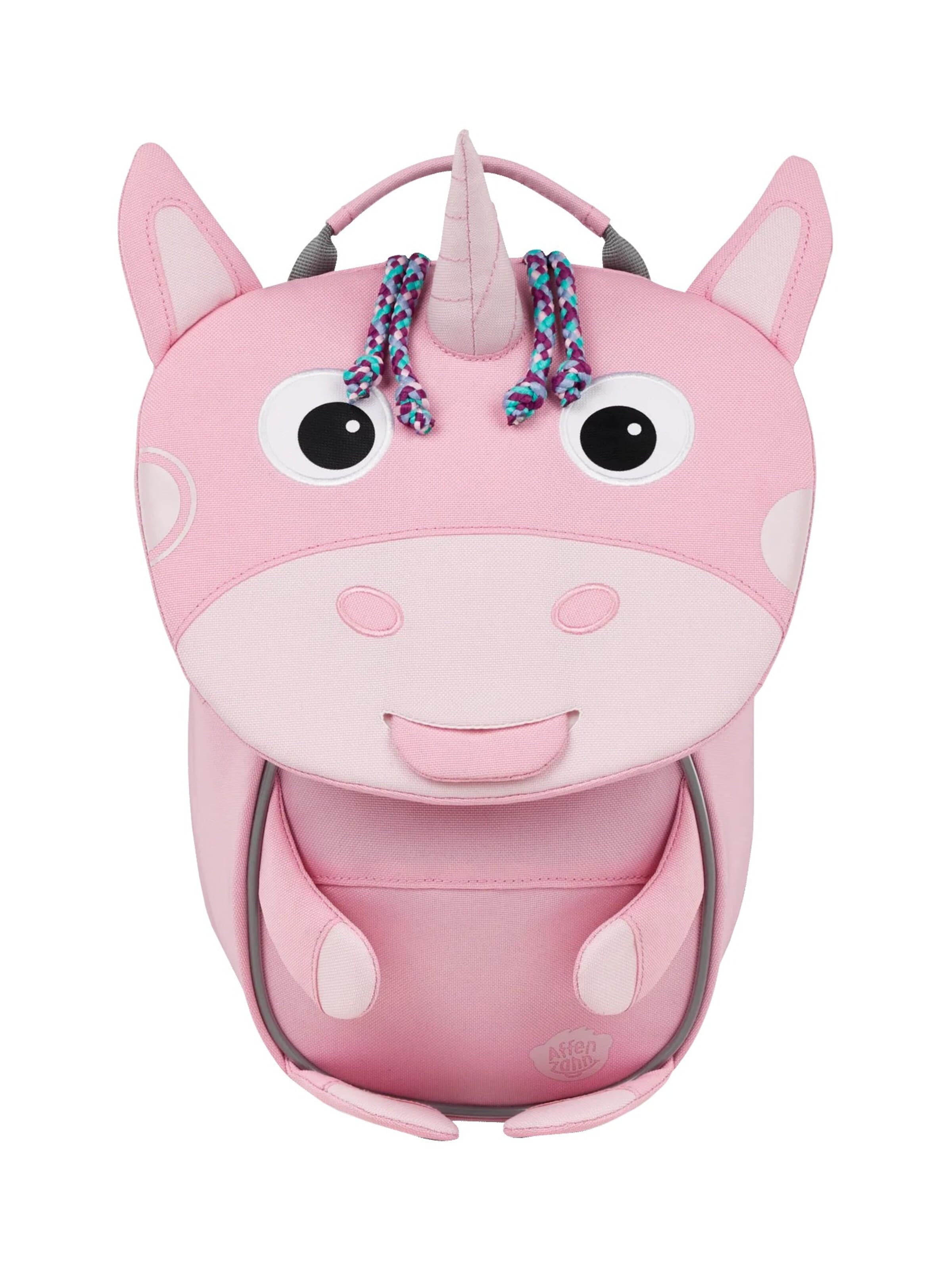 Affenzahn Backpack 'Kleiner Freund' in Pink: front