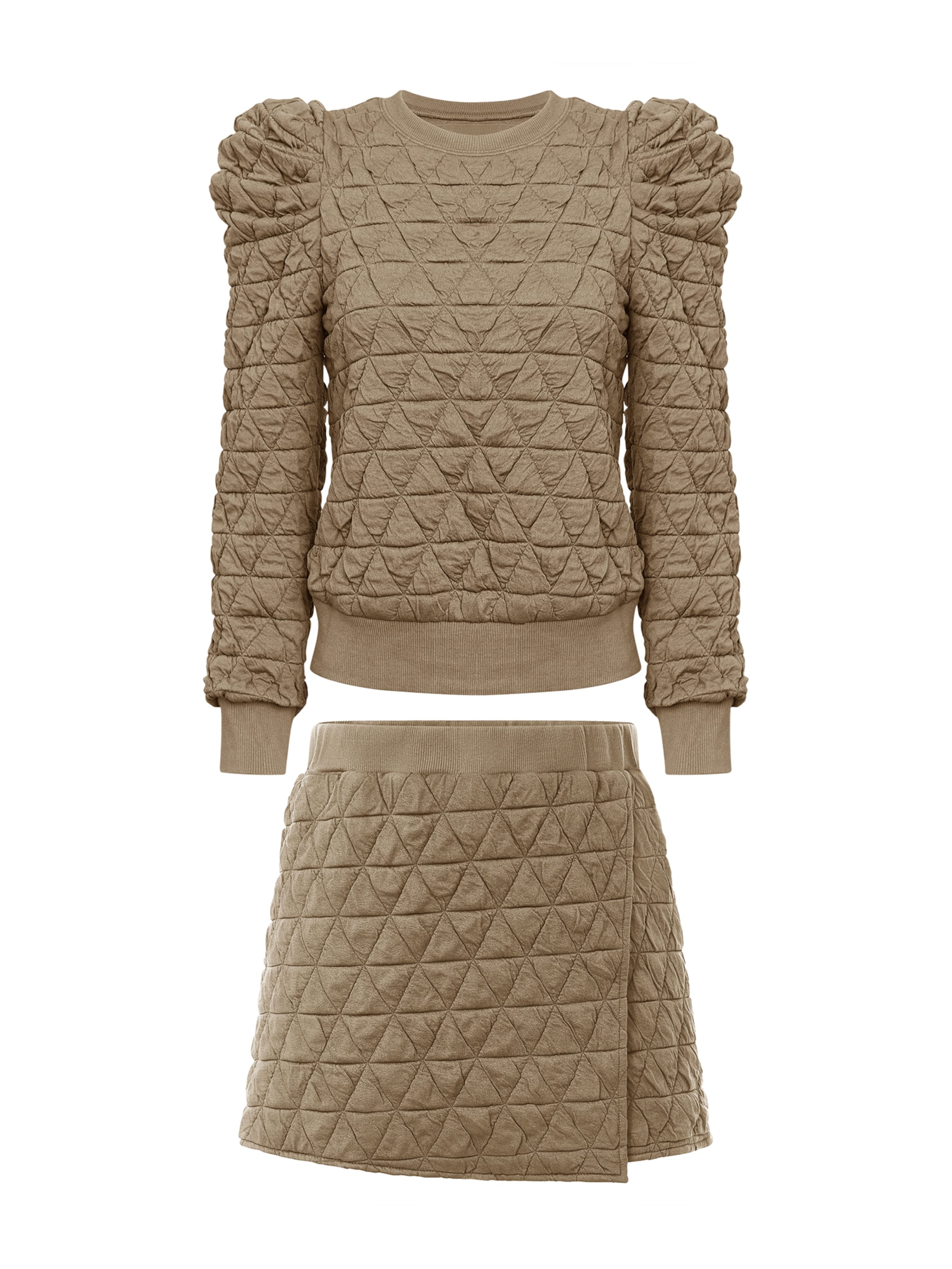 Imily Bela Hlačni kostim | zelena barva: sprednja stran