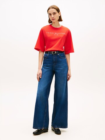 TOMMY HILFIGER T-Shirt in Rot