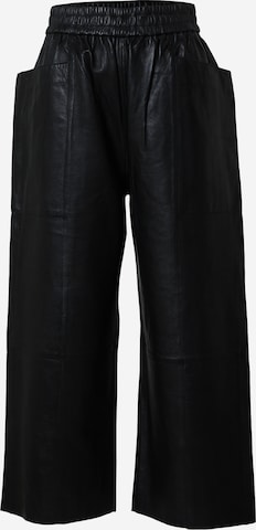 DAY BIRGER ET MIKKELSEN Loose fit Pants 'Evan' in Black: front