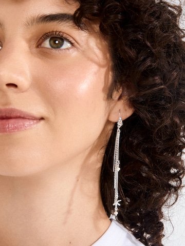 Pilgrim Øreringe ' Prism ' i sølv