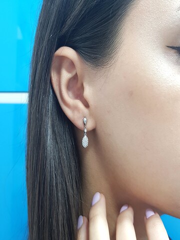 EinStein Diamant Earrings in Silver