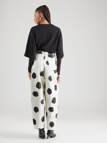 TOPSHOP Barrel Джинсы 'YARA' в Бежевый