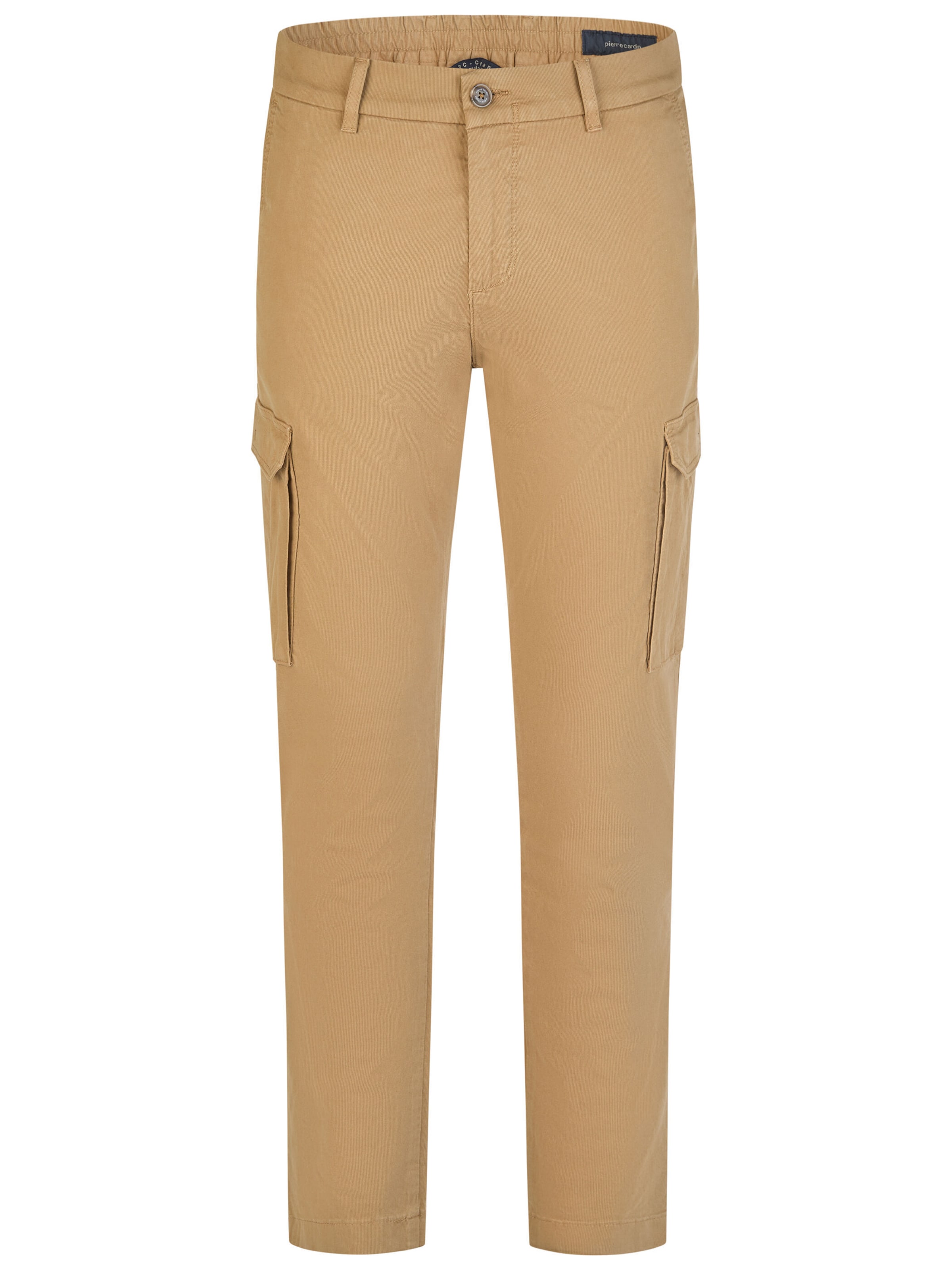 Pantalon chino 'Cean' PIERRE CARDIN en marron : devant