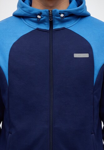 UNDER ARMOUR Sportovní mikina – modrá